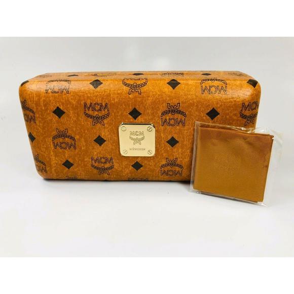 NEW MCM Ruthenium Navigator Sunglasses with Green Lenses & MCM Case - Picture 3 of 3